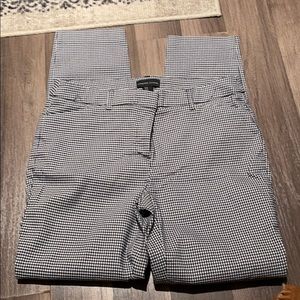 Checkered work pant